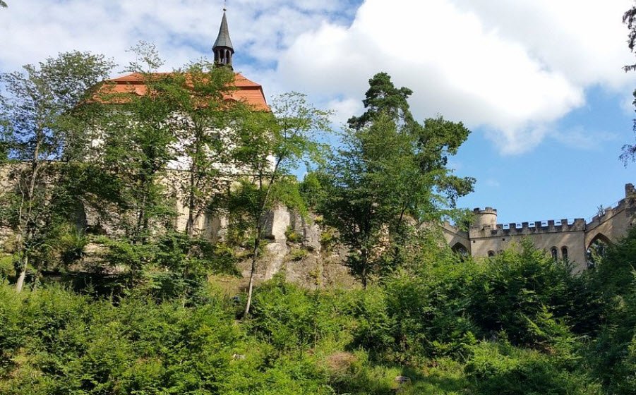 Valdštejn Castle, Turnov, Czechia, Czech Republic (Czechia)
